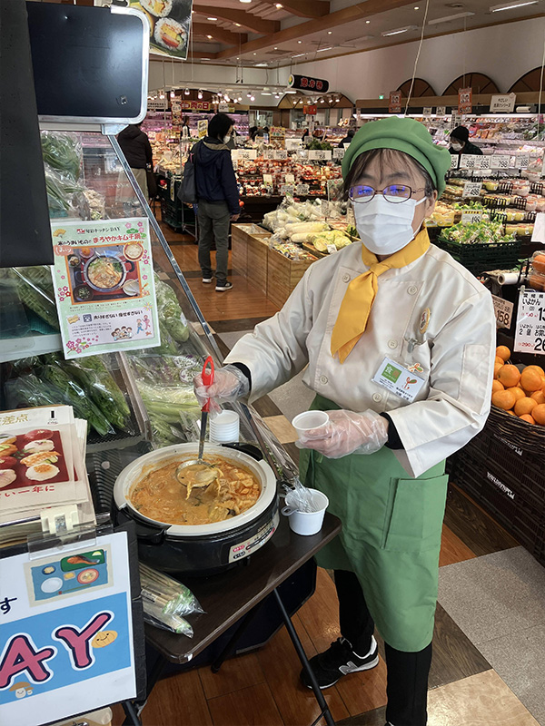 食育週間の各店の様子0